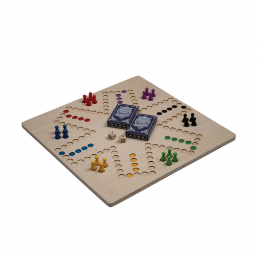 Tock och tärningsspel 2 i 1 i gruppen SÄLLSKAPSSPEL / Strategispel hos Spelexperten (3330)