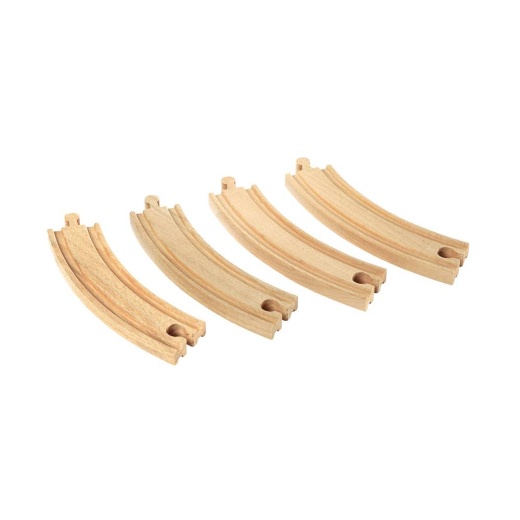 Brio Trätåg - Böjda skenor i gruppen LEKSAKER / BRIO trätåg / Bandelar hos Spelexperten (33342004)