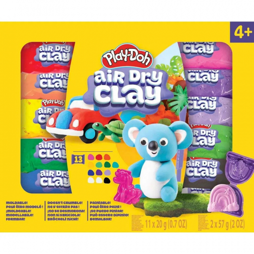 Play-Doh Air Dry Clay 13-Pack i gruppen LEKSAKER / Play-Doh hos Spelexperten (334-230385)