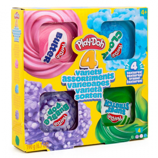 Play-Doh Variety 4 pack i gruppen LEKSAKER / Play-Doh hos Spelexperten (334-243659)