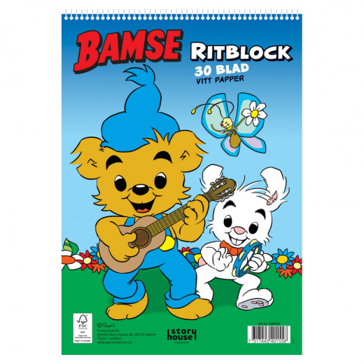 Ritblock Bamse i gruppen LEKSAKER / Skapa & måla hos Spelexperten (340155)