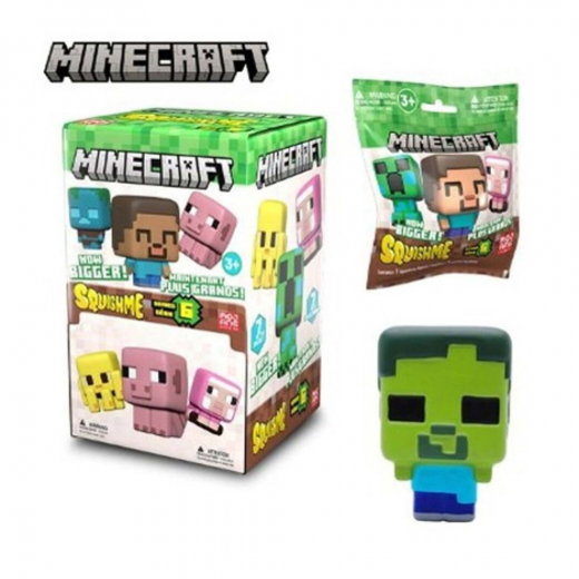 Minecraft Squishme 9 cm  i gruppen LEKSAKER / Samlarprylar hos Spelexperten (345-35234)