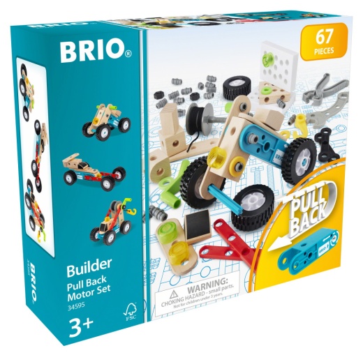 Brio Builder - Uppdragbar motor set i gruppen LEKSAKER / Byggklossar / Brio Builder System hos Spelexperten (34595)