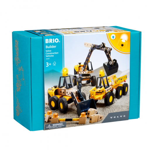 Brio Builder - Volvo Byggmaskiner i gruppen  hos Spelexperten (34597)