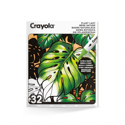 Crayola Målarbok Plant Lady i gruppen LEKSAKER / Skapa & måla / Crayola hos Spelexperten (358-047063)