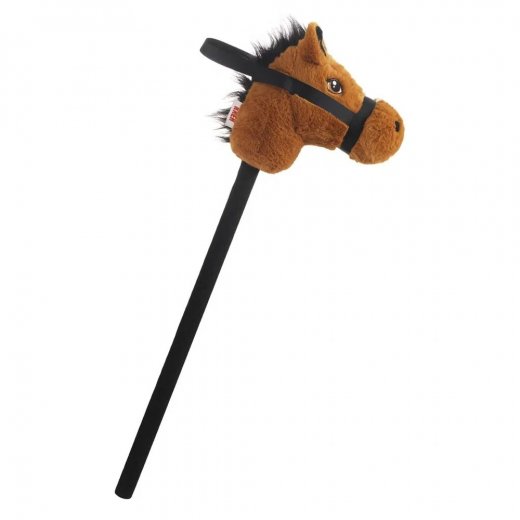 KREA Käpphäst Brun 75 cm i gruppen LEKSAKER / Rollek / Käpphästar hos Spelexperten (36-2030)