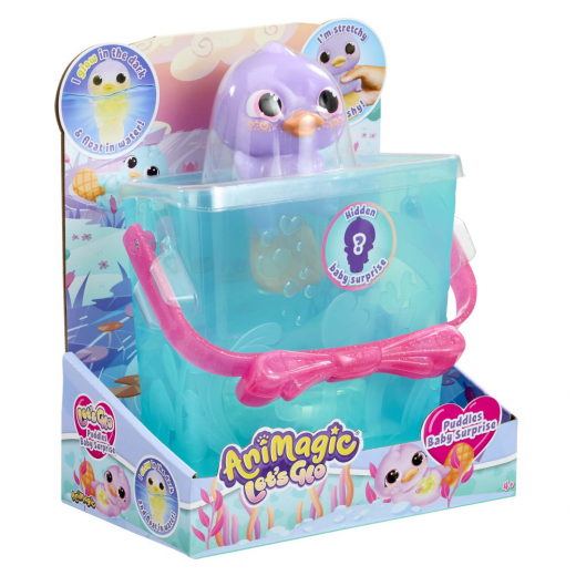 Animagic Lets Glo - Puddles Baby Surprise i gruppen LEKSAKER / Interaktiva leksaker hos Spelexperten (36026010)