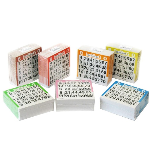 Bingobricka singel 10500-pack i gruppen SÄLLSKAPSSPEL / Bingo hos Spelexperten (360603)