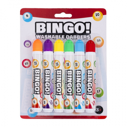 Bingo duttpenna 6-pack i gruppen SÄLLSKAPSSPEL / Bingo hos Spelexperten (360606)
