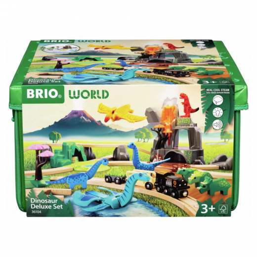 Brio Dinosaurie deluxe set i gruppen Nyheter hos Spelexperten (36104)