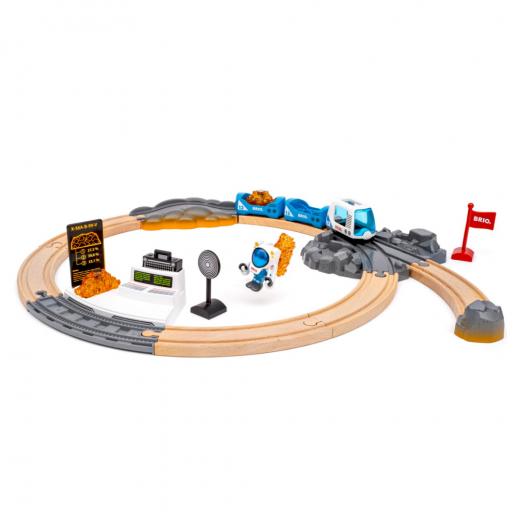 Brio Tågset - Rymdutforskning i gruppen LEKSAKER / BRIO trätåg / Tågset hos Spelexperten (36153)