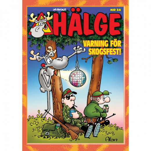 Hälge Nr 34 - Varning För Skogsfest! i gruppen LEKSAKER / Barnböcker hos Spelexperten (37302501)