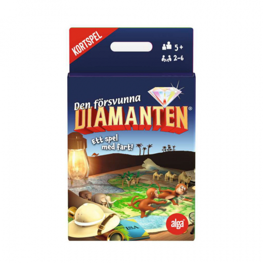 Den Försvunna Diamanten Kortspel i gruppen SÄLLSKAPSSPEL / Kortspel hos Spelexperten (38010360)