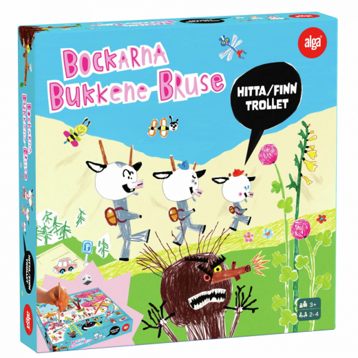 Bockarna Bruse - Hitta Trollet i gruppen SÄLLSKAPSSPEL / Barnspel hos Spelexperten (38018530)