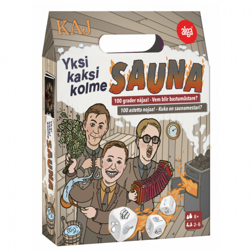Kaj - yksi kaksi kolme Sauna i gruppen SÄLLSKAPSSPEL / Familjespel hos Spelexperten (38018531)