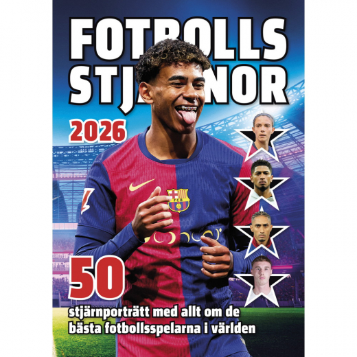 Fotbolls Stjärnor 2026 i gruppen LEKSAKER / Barnböcker hos Spelexperten (38102501)