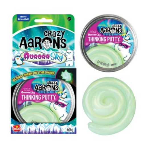 Crazy Aarons Thinking Putty - Aurora Sky i gruppen LEKSAKER / Fidgets hos Spelexperten (39126065)