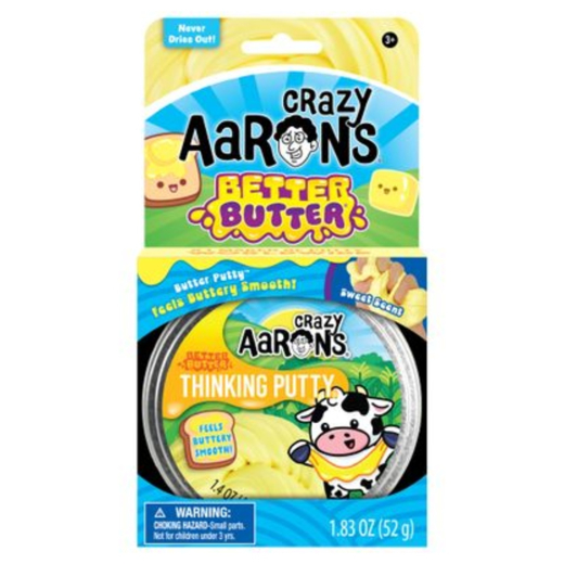 Crazy Aarons Thinking Putty - Better Butter i gruppen LEKSAKER / Fidgets hos Spelexperten (39126069)