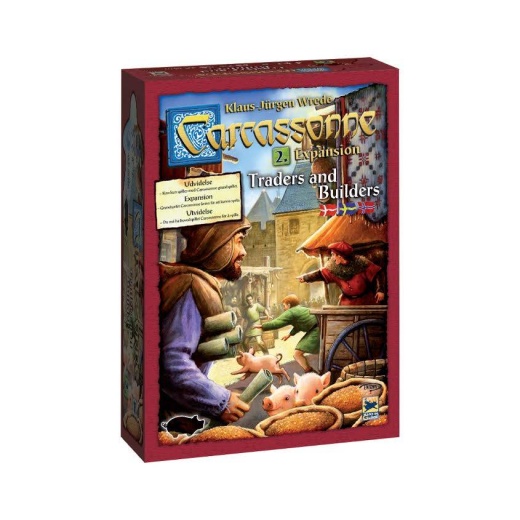 Carcassonne Expansion - Traders & Builders (Swe) i gruppen SÄLLSKAPSSPEL / Expansioner hos Spelexperten (399)