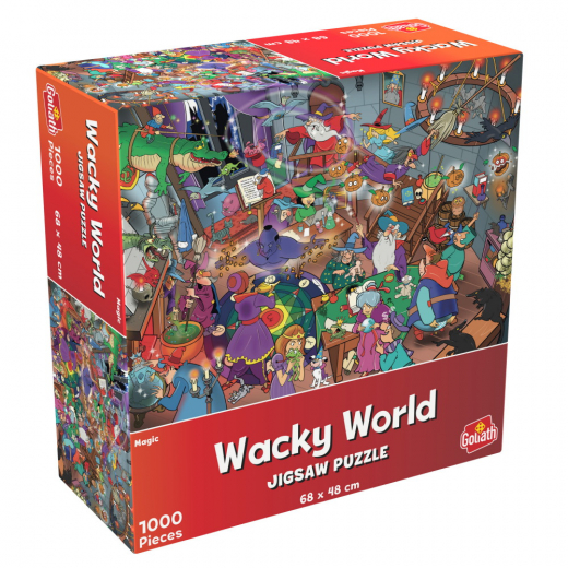 Wacky World pussel: Magic 1000 Bitar i gruppen PUSSEL / 1000 bitar hos Spelexperten (40023039)