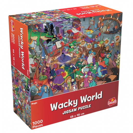 Wacky World pussel: Magic 1000 Bitar i gruppen PUSSEL hos Spelexperten (40023039)