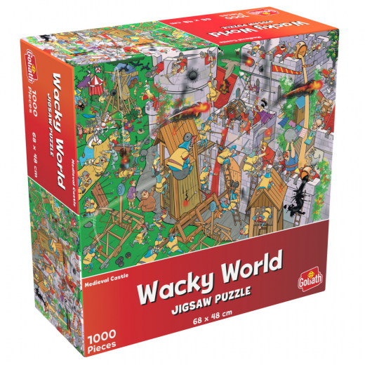 Wacky World pussel: Castle 1000 Bitar i gruppen PUSSEL / 1000 bitar hos Spelexperten (40023040)