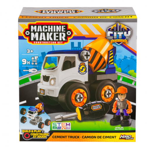 Machine Maker City Service - Cementbil i gruppen Nyheter hos Spelexperten (40045)