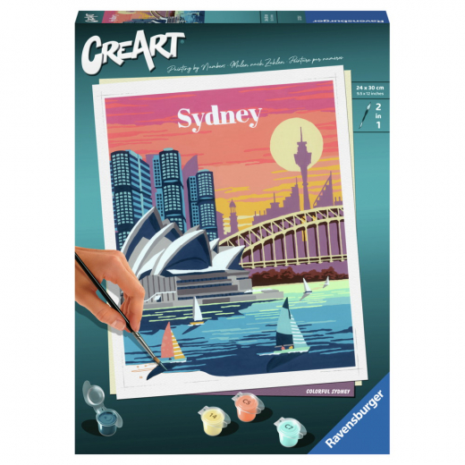 CreArt Colorful Sydney i gruppen LEKSAKER / Skapa & måla hos Spelexperten (4005556236466)