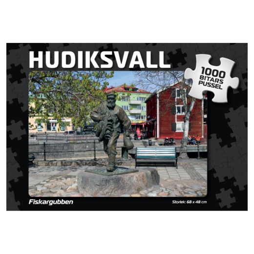 Svenska Pussel: Hudiksvall Fiskargubben 1000 Bitar i gruppen PUSSEL / 1000 bitar hos Spelexperten (4006)