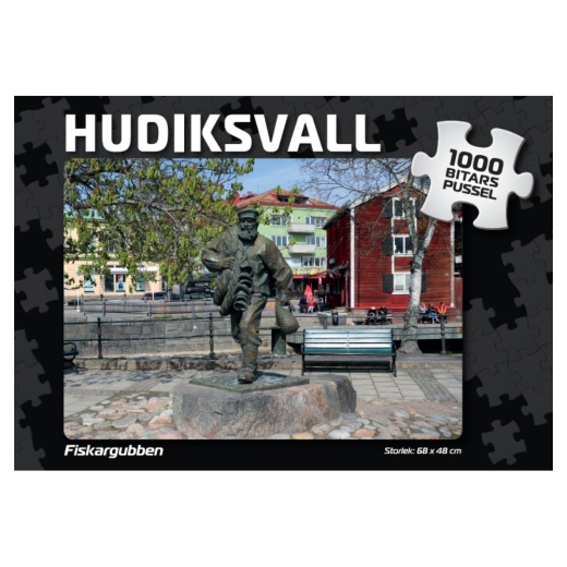 Svenska Pussel: Hudiksvall Fiskargubben 1000 Bitar i gruppen Nyheter hos Spelexperten (4006)