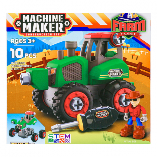 Machine Maker Farm Fleet - Traktor i gruppen LEKSAKER / Leksaksfordon hos Spelexperten (40071)