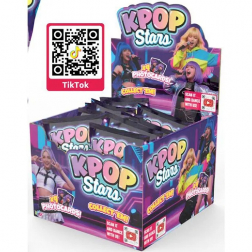 K-POP STARS Samlarkort 6-pack  i gruppen SÄLLSKAPSSPEL / Samlarkort hos Spelexperten (401-0201)