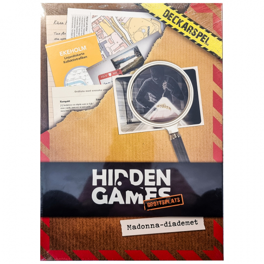 Hidden Games - Det 2:a Fallet - Madonna-diademet (Swe) i gruppen SÄLLSKAPSSPEL / Escape Room hos Spelexperten (40123004)