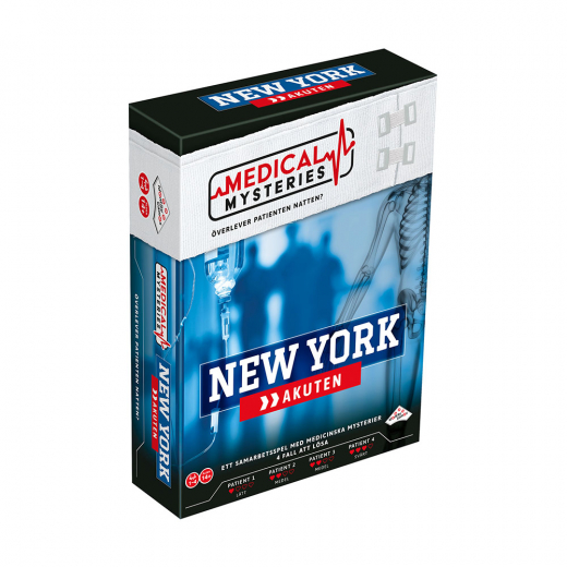 Medical Mysteries - New York Akuten (Swe) i gruppen SÄLLSKAPSSPEL / Festspel hos Spelexperten (40124001)