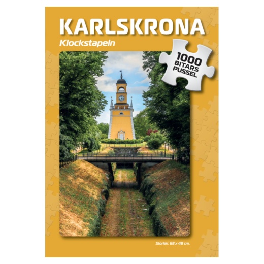 Svenska Pussel: Karlskrona Klockstapeln 1000 Bitar i gruppen PUSSEL / 1000 bitar hos Spelexperten (4016)