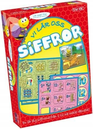 Vi lär oss siffror i gruppen SÄLLSKAPSSPEL / Barnspel hos Spelexperten (40180)