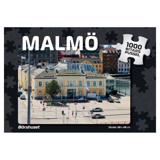 Svenska Pussel: Malmö Börshuset 1000 Bitar i gruppen PUSSEL / 1000 bitar hos Spelexperten (4025)