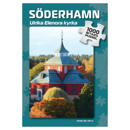 Svenska Pussel: Söderhamn Ulrika Elenora Kyrka 1000 Bitar i gruppen PUSSEL / 1000 bitar hos Spelexperten (4032)