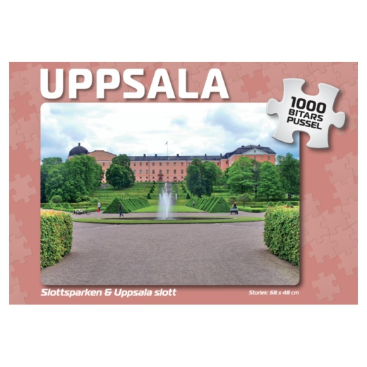 Svenska Pussel: Uppsala Slottsparken & Uppsala slott 1000 Bitar i gruppen  hos Spelexperten (4041)