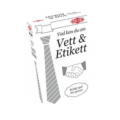 Vad kan du om Vett & Etikett i gruppen  hos Spelexperten (40448)