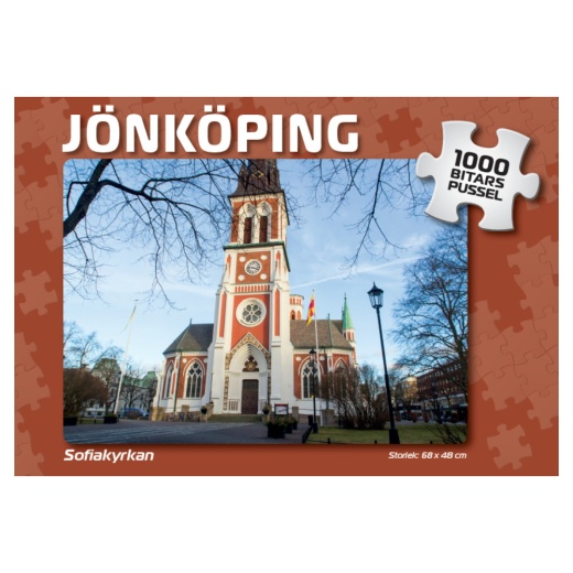 Svenska Pussel: Jönköping Sofiakyrkan 1000 Bitar i gruppen PUSSEL / 1000 bitar hos Spelexperten (4047)
