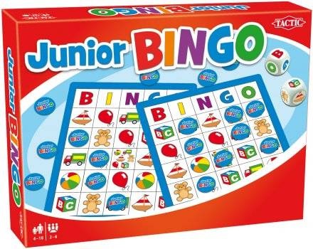 Junior Bingo i gruppen SÄLLSKAPSSPEL / Barnspel hos Spelexperten (40498)