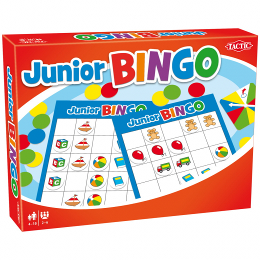 Junior Bingo i gruppen SÄLLSKAPSSPEL / Barnspel hos Spelexperten (40498)