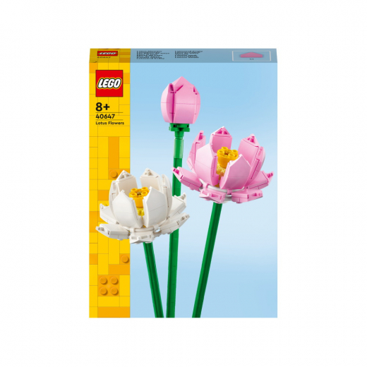 LEGO Icons - Lotusblommor i gruppen LEKSAKER hos Spelexperten (40647)