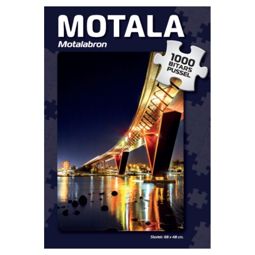 Svenska Pussel: Motalabron 1000 Bitar i gruppen PUSSEL / 1000 bitar hos Spelexperten (4066)