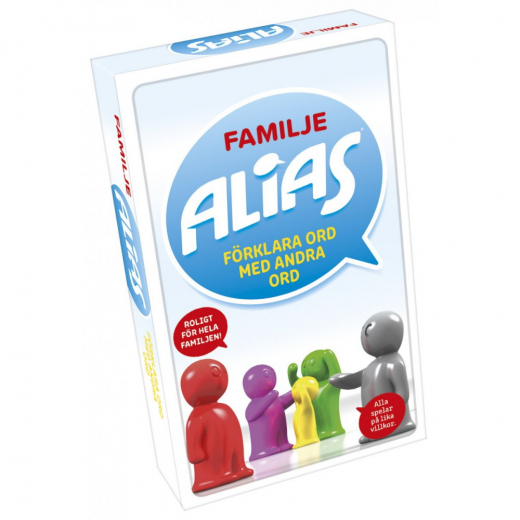 Familje Alias, resespel i gruppen SÄLLSKAPSSPEL / Resespel hos Spelexperten (40669)