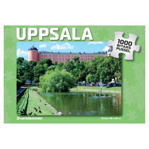 Svenska Pussel: Uppsala Svandammen 1000 Bitar i gruppen PUSSEL / 1000 bitar hos Spelexperten (4071)