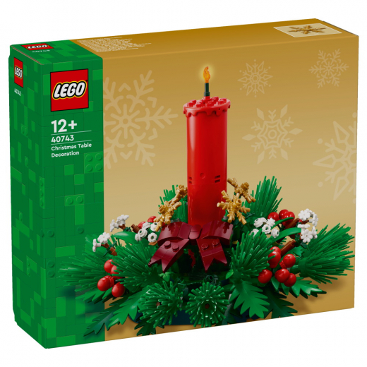 LEGO Icons - Julig bordsdekoration i gruppen LEKSAKER / LEGO / LEGO Icons hos Spelexperten (40743)
