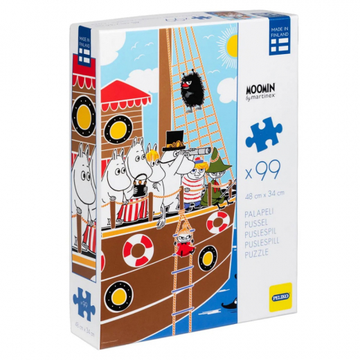 Peliko Pussel - Mumin Sjöbris 99 Bitar i gruppen PUSSEL / < 750 bitar hos Spelexperten (40855795)