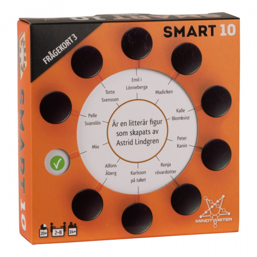 Smart 10: Frågekort 3 (Exp.) i gruppen SÄLLSKAPSSPEL hos Spelexperten (40860500)